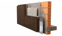 Expandovaný korek FASÁDA 20 × 500 × 1000 mm - 2