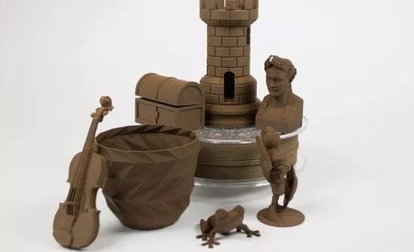 3D tlač z prírodného korku